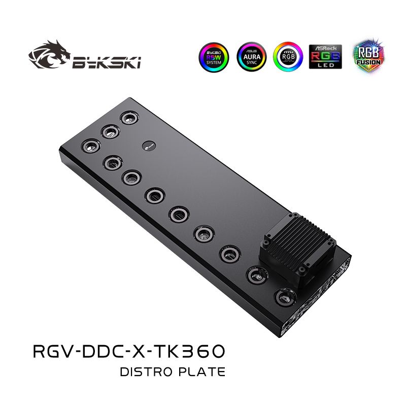 Bykski Acrylic Distro Plate /  - Distro Plate Ddc Pump Combo 评论和价格